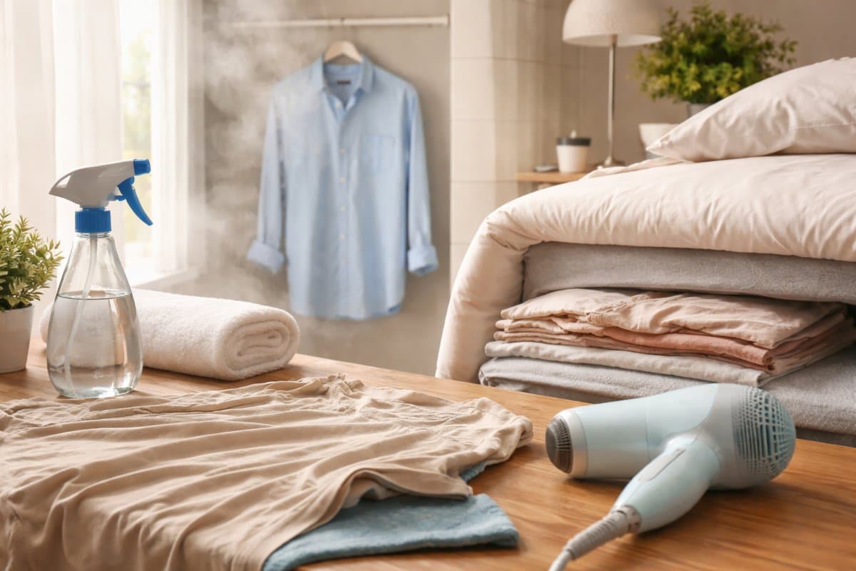 बिना आयरन के मिनटों में गायब करें कपड़ों की सिलवटें, जानें 4 आसान ट्रिक्स