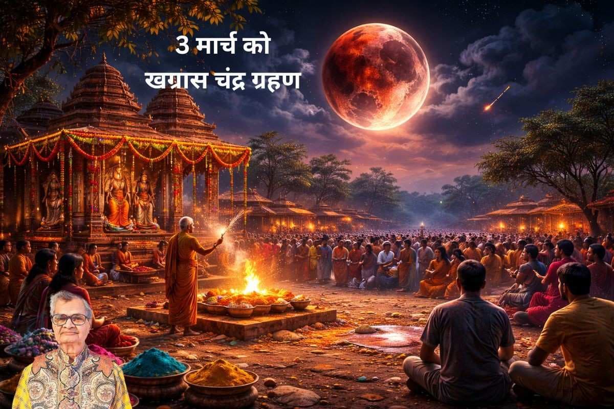 होली से पहले 3 मार्च को लगेगा खग्रास चंद्रग्रहण, सूतककाल में बचाव जरूरी