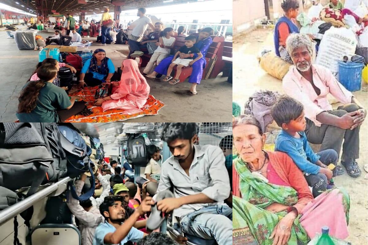 LPG संकट ने छीनी बिहार के मजदूरों की रोजी-रोटी, ट्रेनों में धक्के खाकर लौट रहे घर