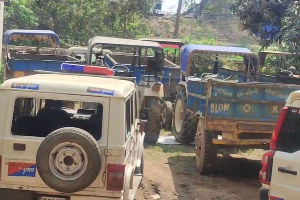 बिहार में पुलिस टीम पर हमला, ताबड़तोड़ चली गोलियां, बालू माफियाओं का आतंक