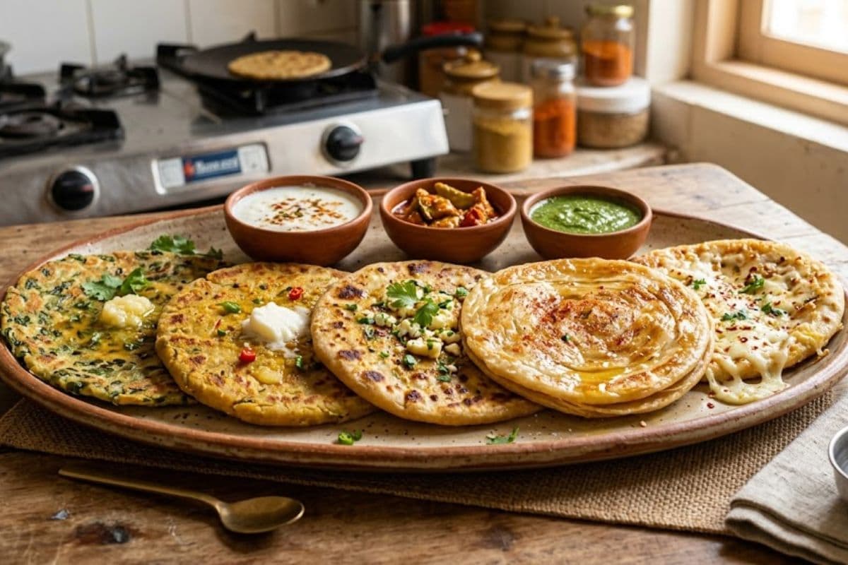 ब्रेकफास्ट के लिए ट्राई करें ये पराठा आइडियाज