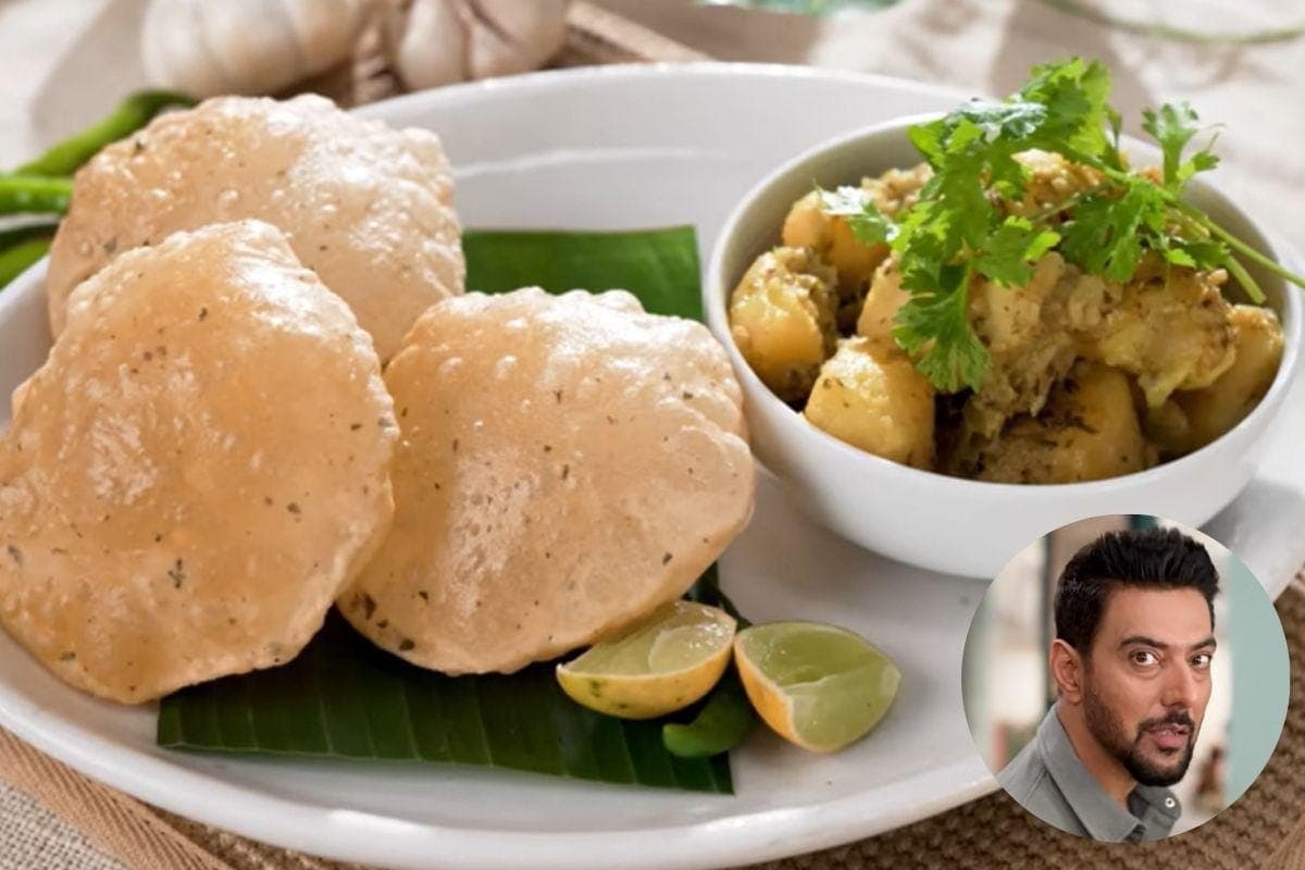शेफ रणवीर बरार से सीखें घर पर मसालेदार आलू और क्रिस्पी पूरी बनाने का तरीका