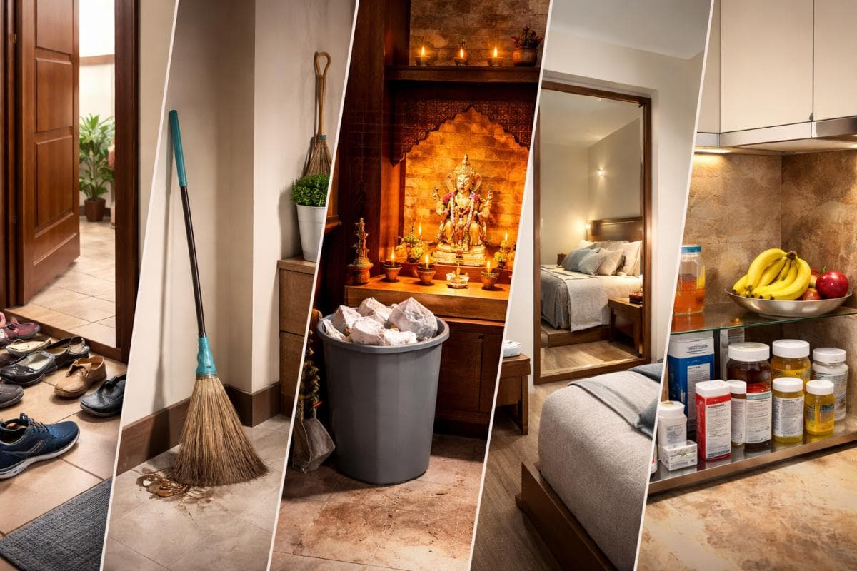 घर में भूलकर भी गलत जगह न रखें ये 5 चीजें, वरना बन सकती हैं परेशानियों की वजह