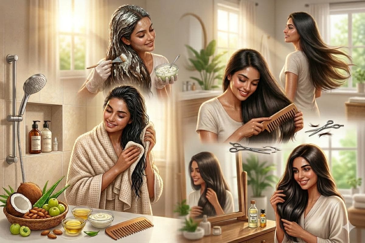 वीकेंड पर करें ये 5 काम, हफ्तेभर हेल्दी और शाइनी रहेंगे आपके बाल