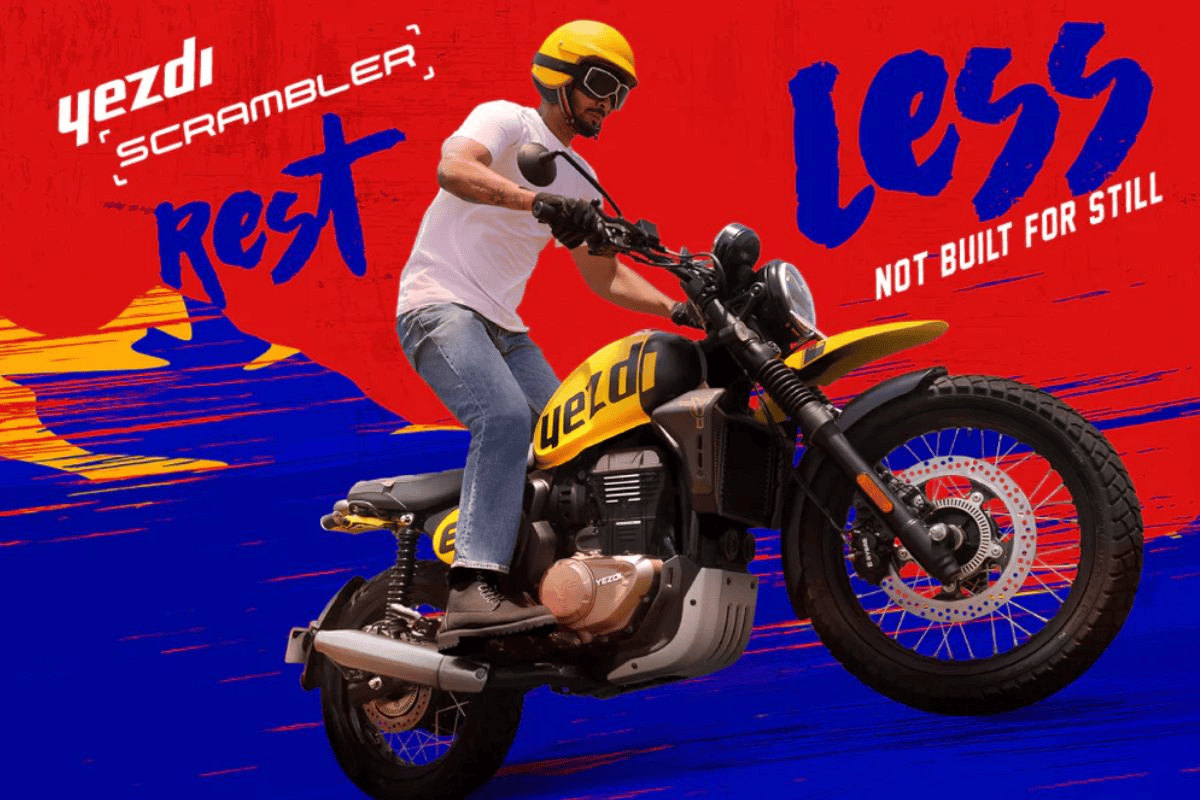एडवेंचर के शौकीनों के लिए आयी नयी Yezdi Scrambler, दमदार स्टाइल के साथ मिलेगी ऑफ-रोड पावर 
