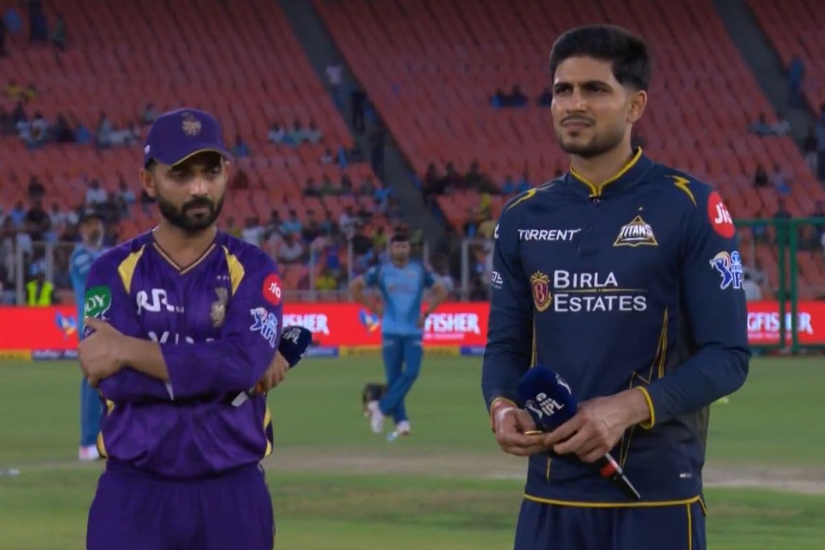 GT vs KKR: टॉस जीतकर केकेआर की पहले बैटिंग, देखें प्लेइंग इलेवन