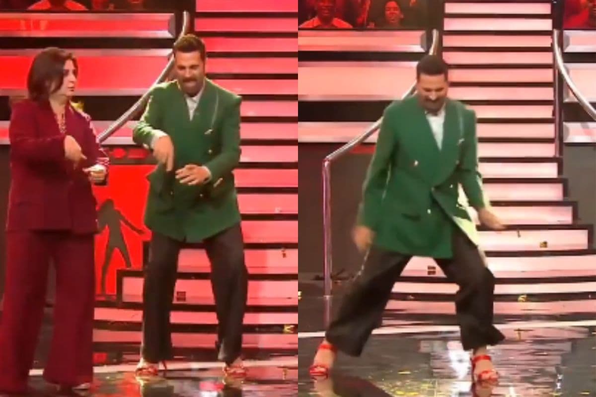 Wheel of Fortune फिनाले में अक्षय कुमार ने हील्स पहनकर ‘लाल परी’ पर किया डांस, VIDEO हुआ वायरल