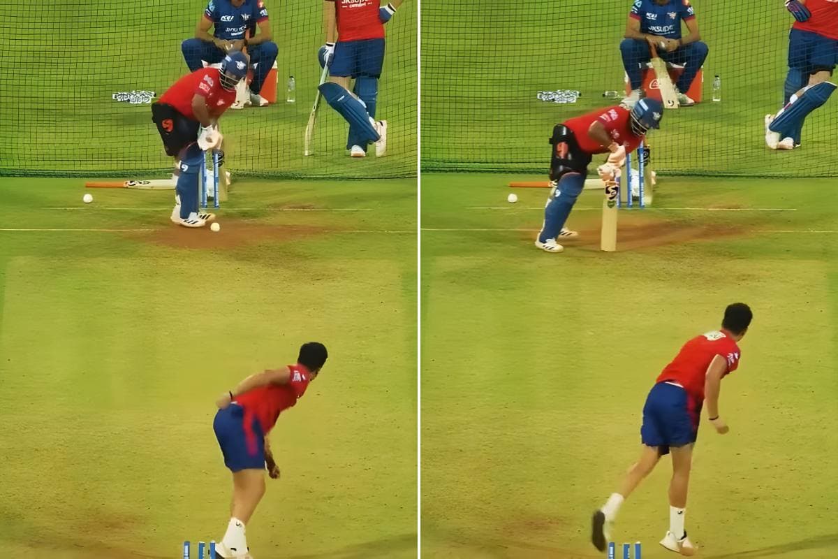 Video: यॉर्कर पर यॉर्कर, नेट्स में अर्जुन का तूफान, ऋषभ पंत भी रह गए हैरान