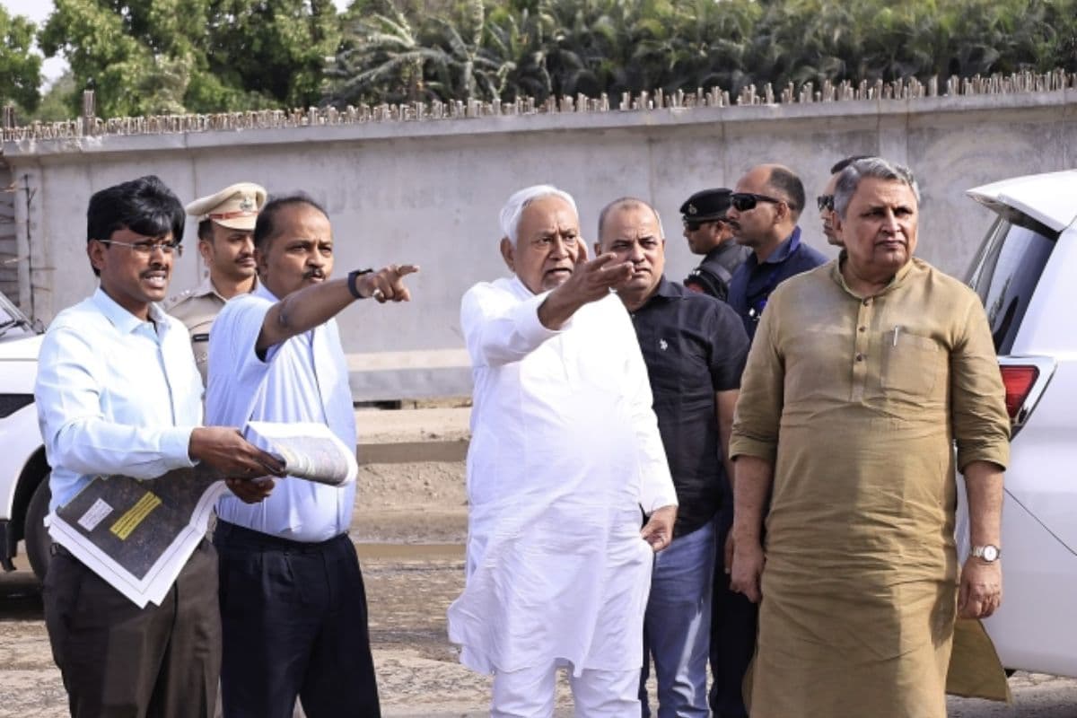 पटना-बिहटा दूरी होगी कम, एलिवेटेड कॉरिडोर का CM नीतीश कुमार ने किया निरीक्षण