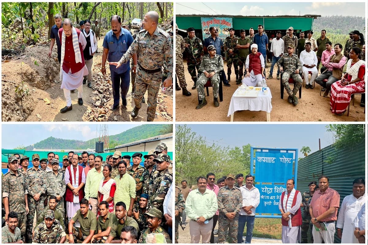 अचानक बूढ़ा पहाड़ पहुंचे झारखंड के वित्त मंत्री राधाकृष्ण किशोर, उग्रवादियों को दिया सख्त संदेश