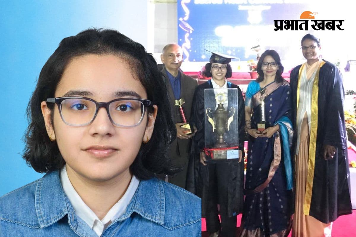 जमशेदपुर की शांभवी तिवारी बनीं कंट्री टॉपर, 12वीं में 100% मार्क्स