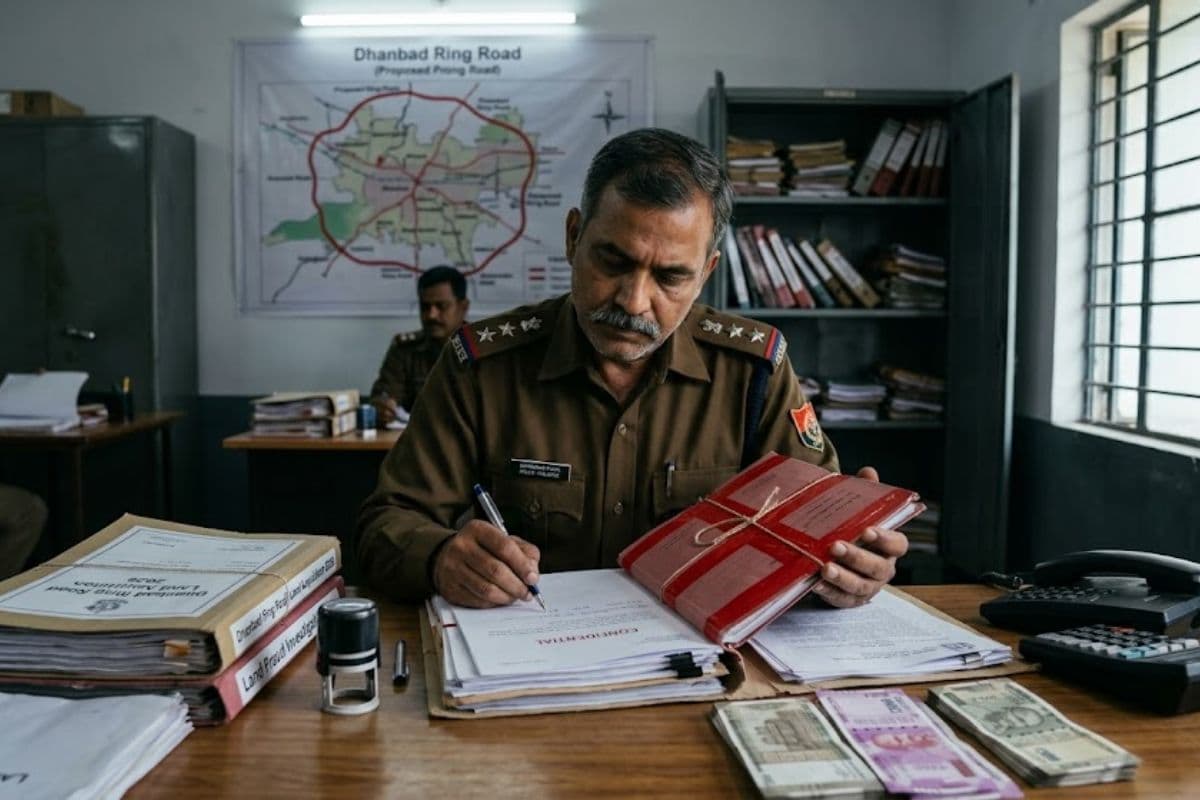 रिंग रोड लैंड स्कैम: धनबाद में 17 भू-माफियाओं पर आरोप पत्र दाखिल! फर्जी कागजातों से करोड़ों का गबन