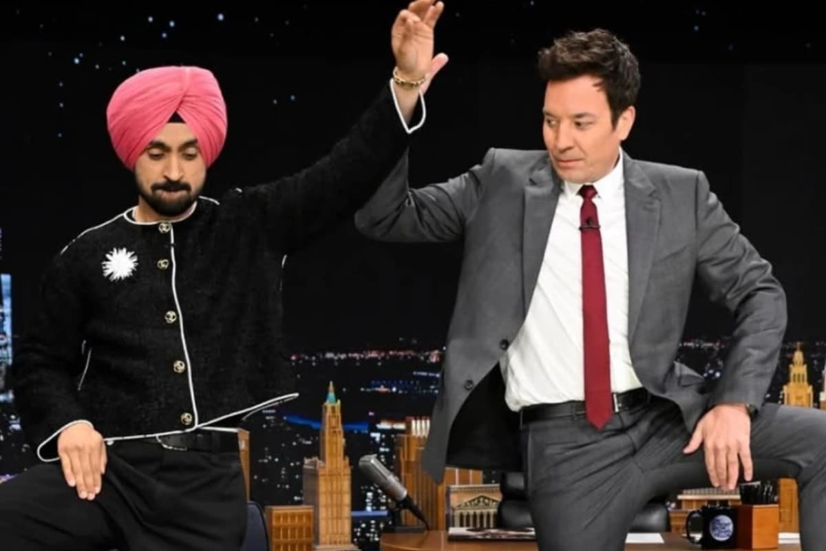 दिलजीत दोसांझ ने ‘द टुनाइट शो’ में मचाया धमाल, जिमी फैलन को सिखाया भांगड़ा