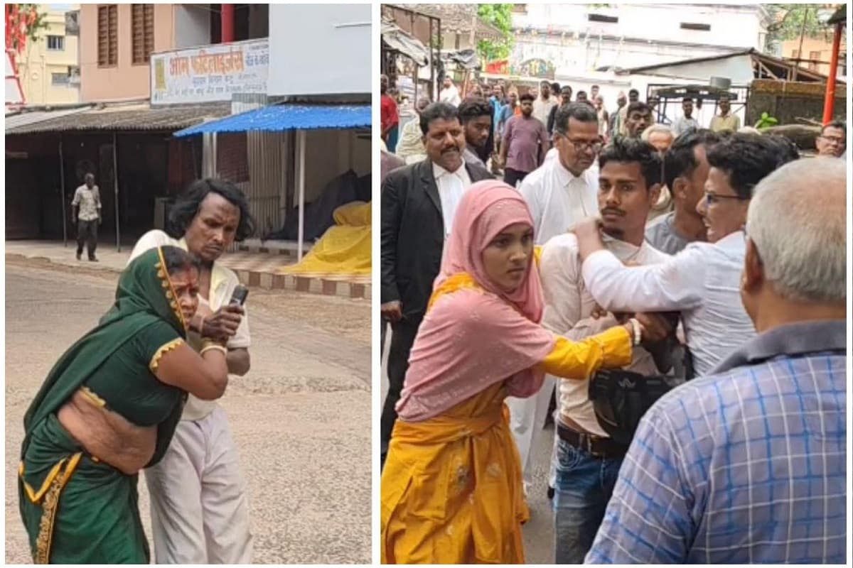 दुमका में कोर्ट कैंपस बना पारिवारिक विवाद का अखाड़ा, जमकर हुआ हाई-वोल्टेज ड्रामा