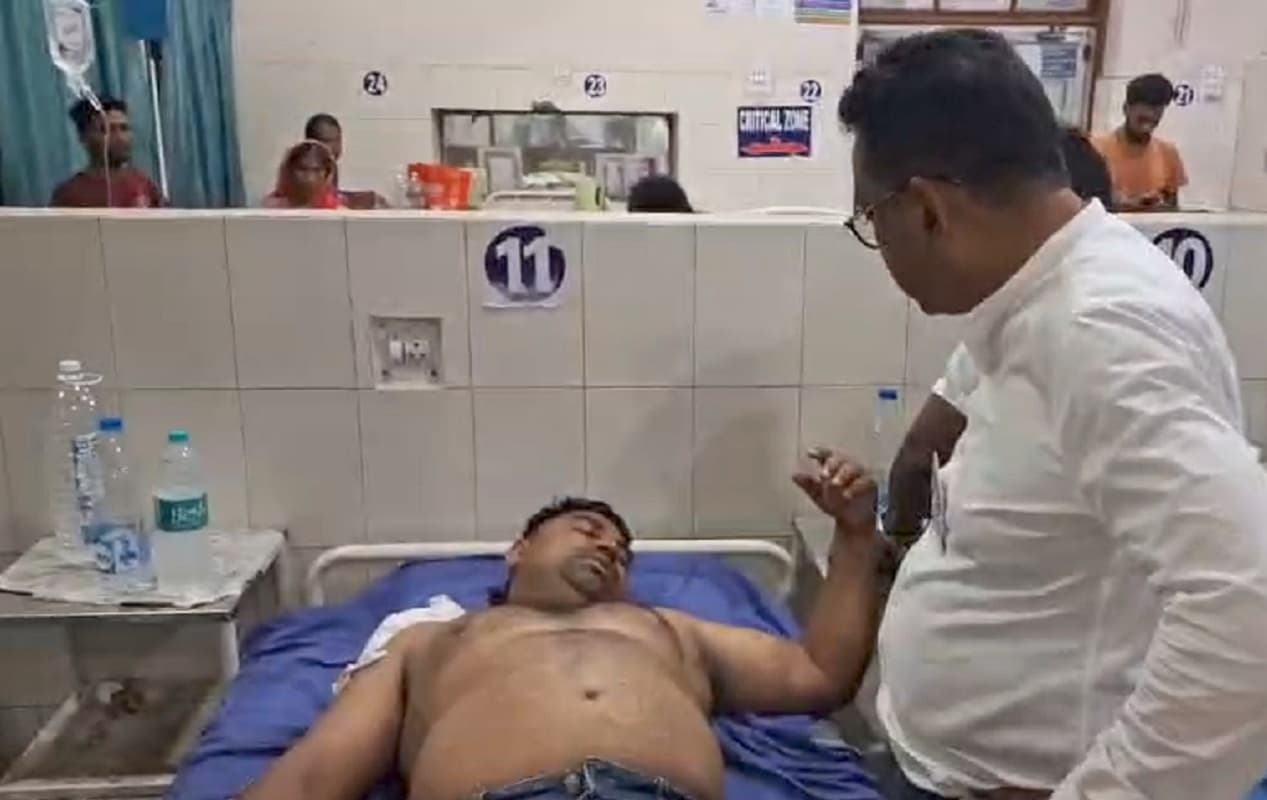 दुर्गापुर में भाजपा और तृणमूल कार्यकर्ताओं में संघर्ष, अमित शाह के रोड शो के बाद शहर में तनाव