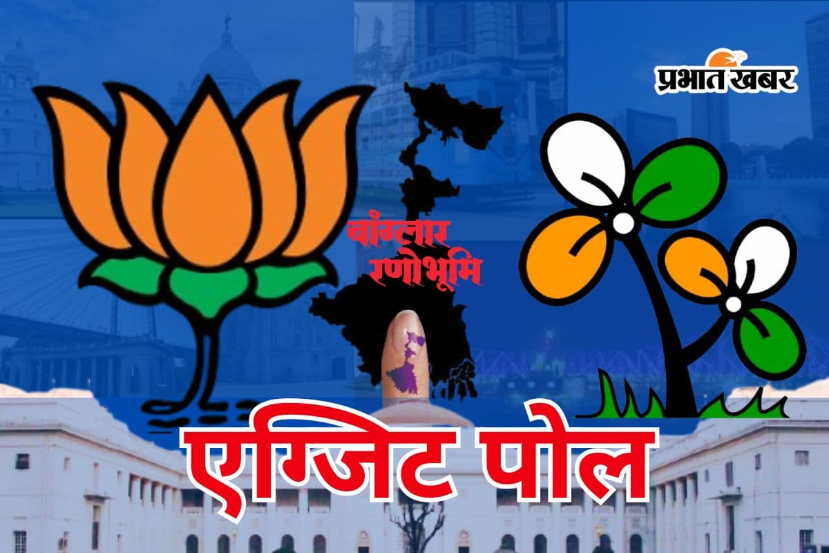 पश्चिम बंगाल : एग्जिट पोल में ममता बनर्जी की विदाई तय, भाजपा की बन रही सरकार