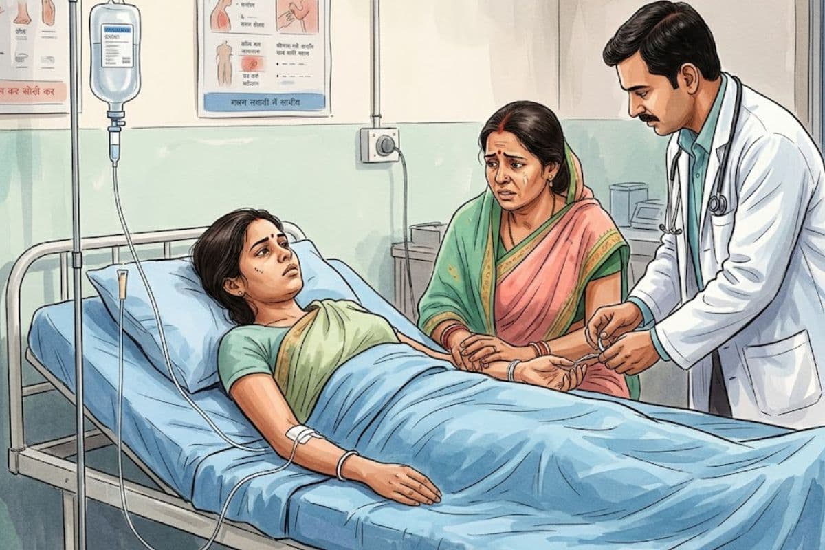 गढ़वा में खाना बनाने को लेकर बहन से हुई बहस, युवती ने जान देने की कोशिश की