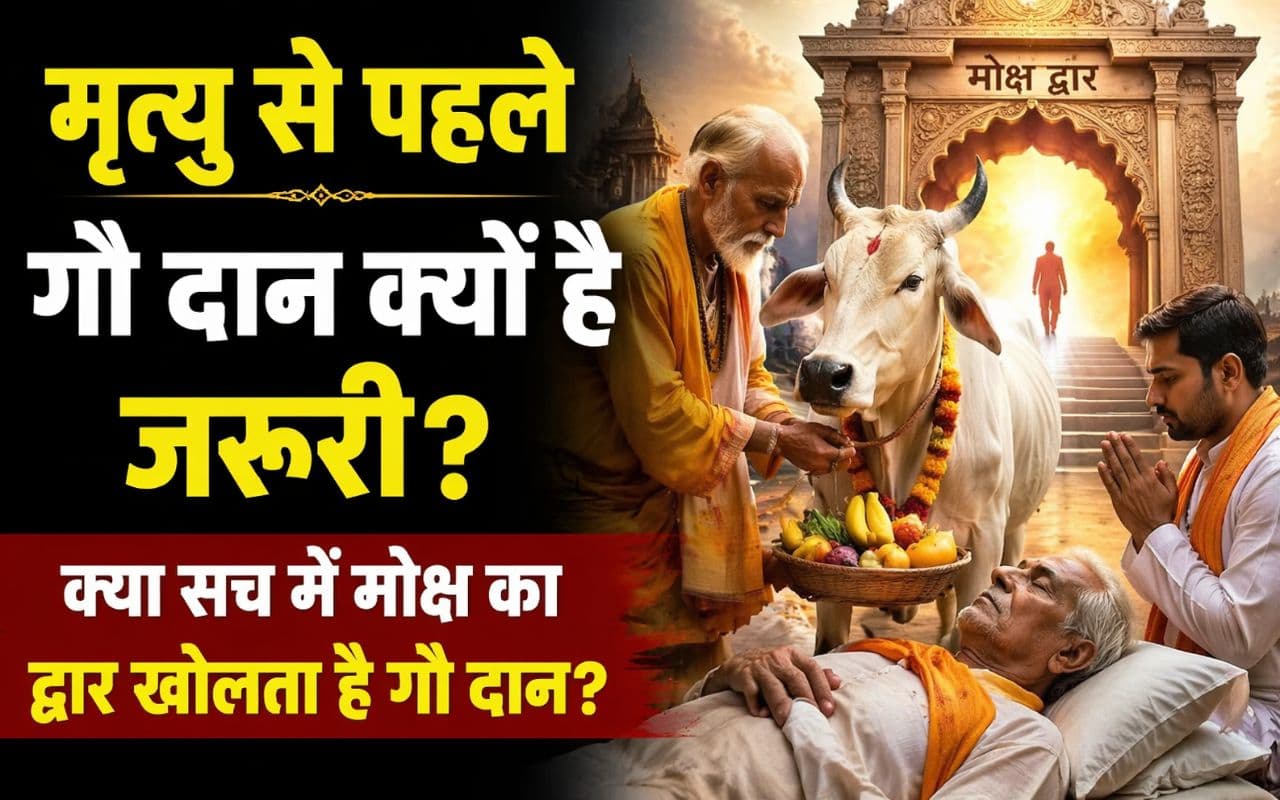 मृत्यु से पहले गौ दान क्यों है जरूरी? क्या सच में मोक्ष का द्वार खोलता है गौ दान
