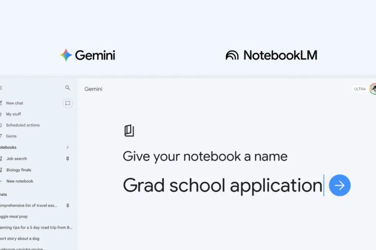 अब Gemini AI में बनाएं अपना नोटबुक, जानें नया फीचर कैसे करेगा मदद