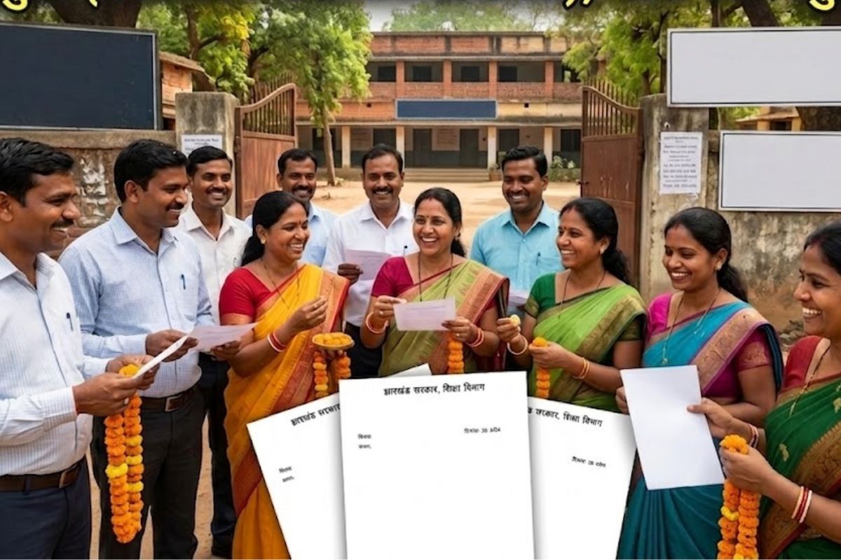 हजारीबाग : माध्यमिक स्कूलों के शिक्षकों की सेवा संतुष्ट, चारों ओर शिक्षकों में खुशी