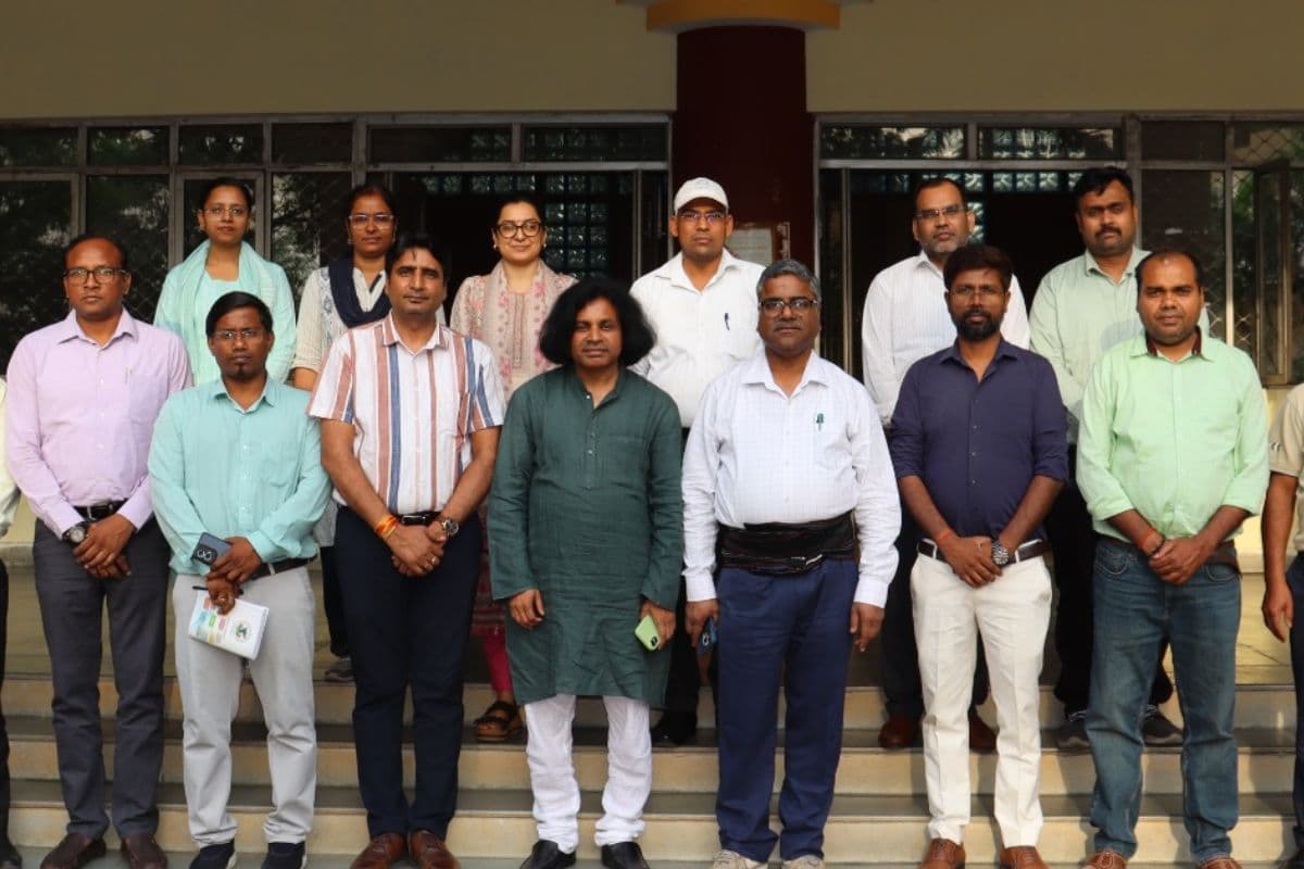 IIIT रांची पहुंचे NHRC के स्पेशल मॉनिटर प्रो कन्हैया त्रिपाठी, वर्कशॉप और नए कोर्स की तैयारी