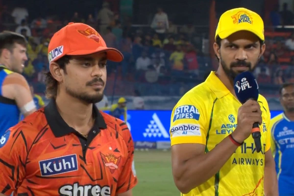 CSK vs SRH: चेन्नई ने जीता टॉस, सनराइजर्स की पहले बैटिंग; देखें प्लेइंग XI