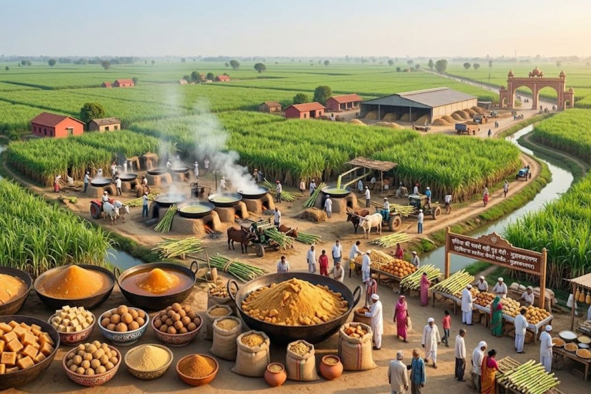 क्या आप जानते हैं कहां है भारत का ‘गुड़ का कटोरा’, जहां तैयार होता है सबसे शुद्ध देसी गुड़