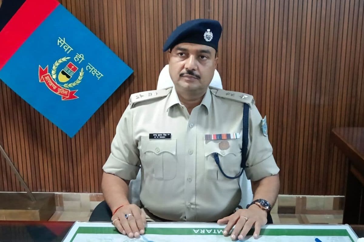 जामताड़ा के नए एसपी शंभू कुमार सिंह ने संभाला पदभार