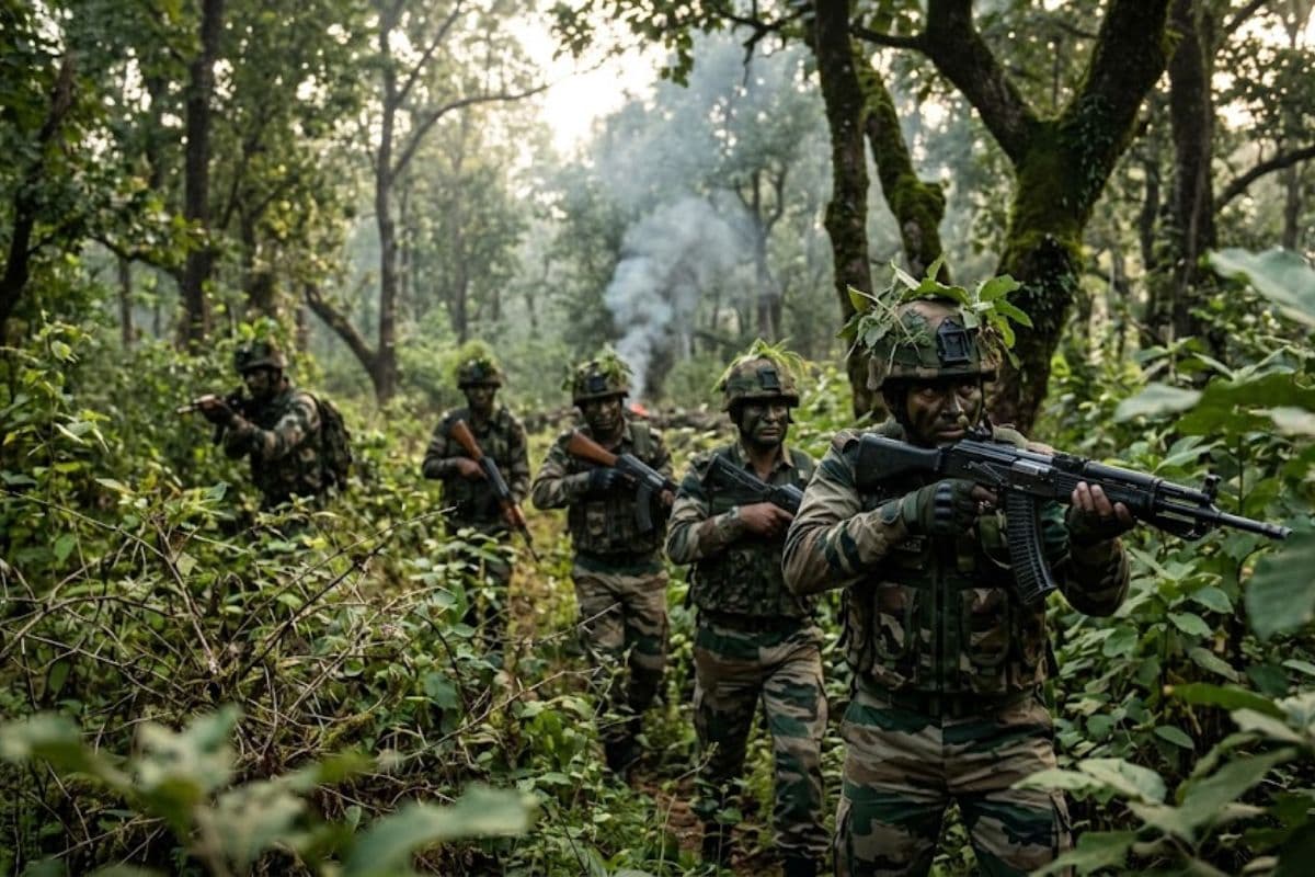 पश्चिमी सिंहभूम में मिसिर बेसरा के दस्ता पर सुरक्षाबलों का शिकंजा, मुठभेड़ में 1 नक्सली ढेर, भारी मात्रा में हथियार बरामद