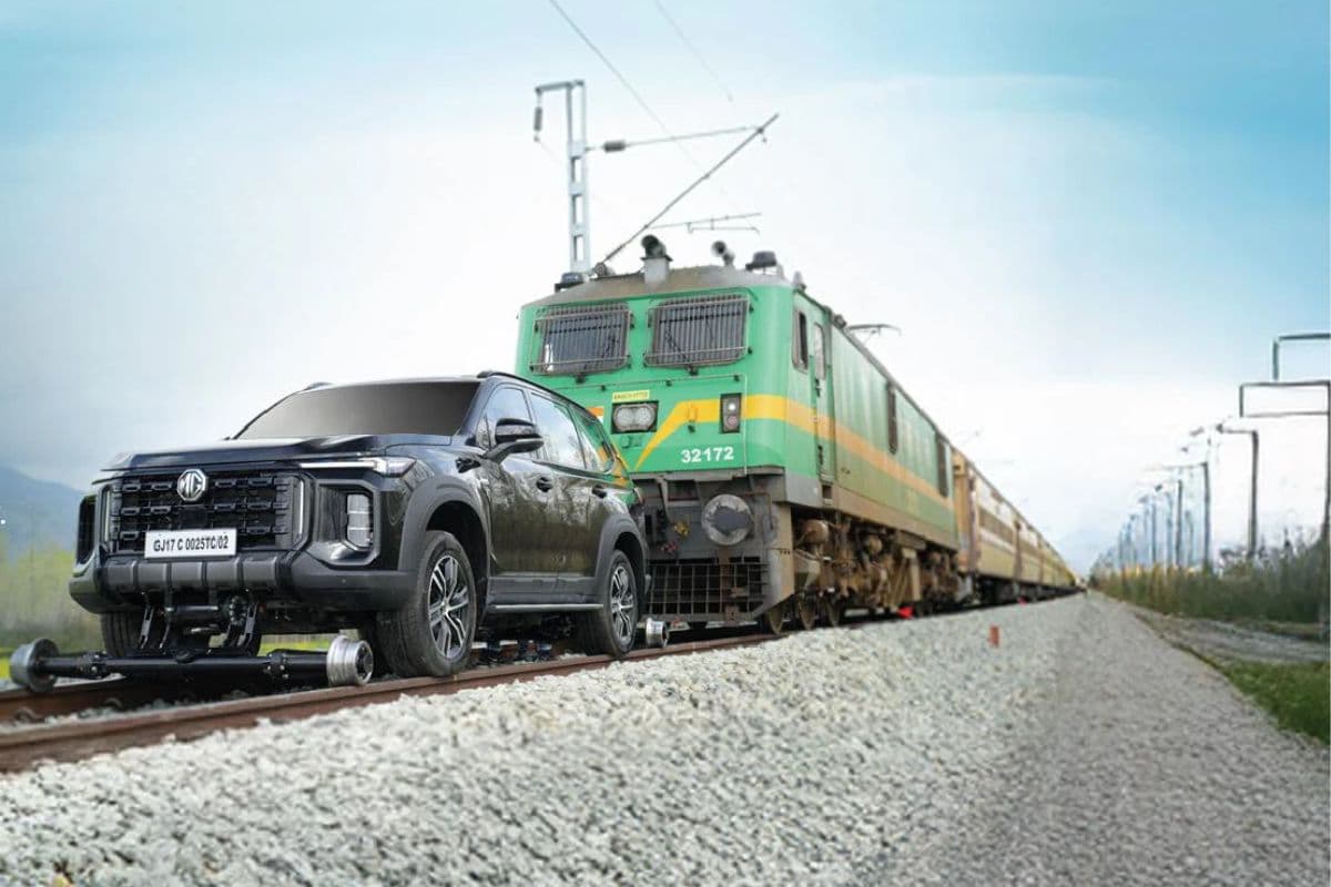 लॉन्च से पहले इस SUV ने किया कमाल, 406 टन की ट्रेन खींचकर बनाया गिनीज वर्ल्ड रिकॉर्ड