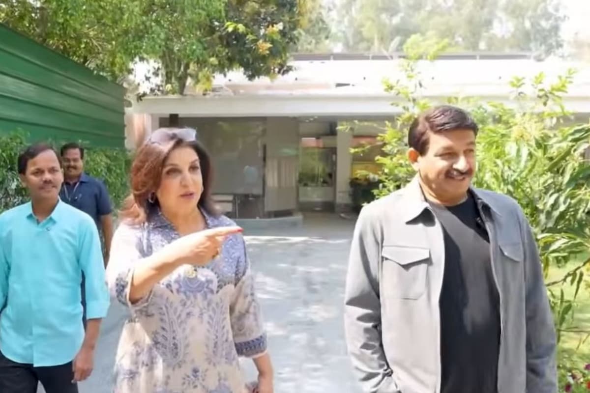 मनोज तिवारी का आलीशान बंगला देख दंग रह गईं फराह खान, हर कमरे का अलग नाम