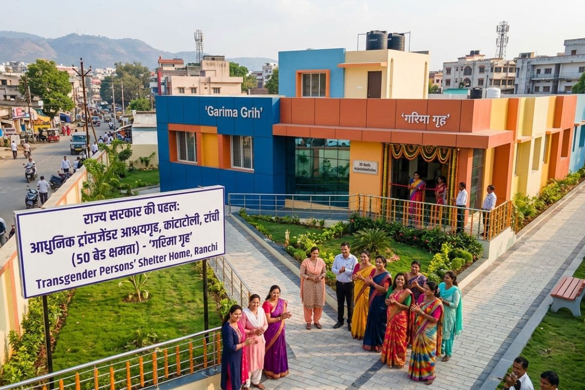 Ranchi: कांटाटोली में ट्रांसजेंडरों के लिये बनेगा 50 बेड का आधुनिक आश्रयगृह