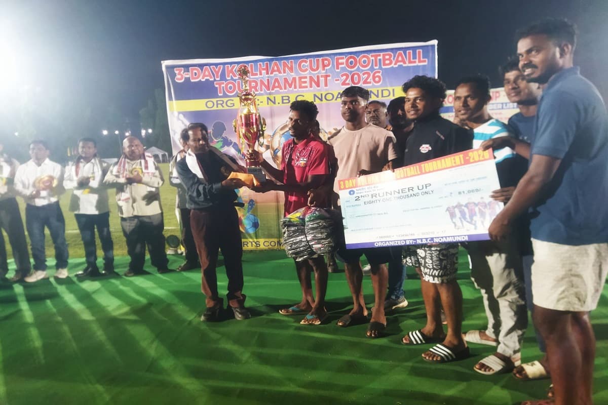 नोवामुंडी में फुटबॉल का महाकुंभ, स्पोर्टिंग क्लब गुना बना चैंपियन