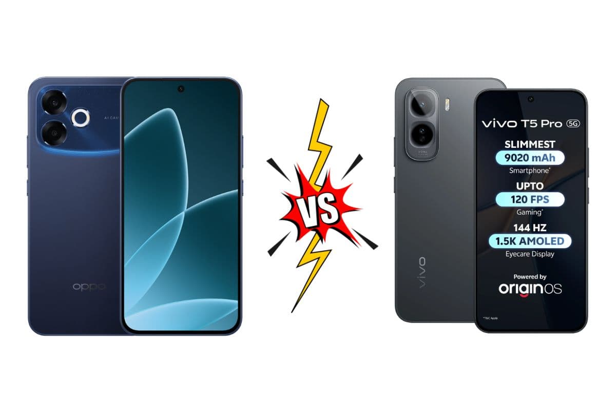 Oppo F33 vs Vivo T5 Pro: एक ही दिन लॉन्च हुए हैं दोनों फोन, जानें ₹30 हजार के रेंज में कौन बेहतर?