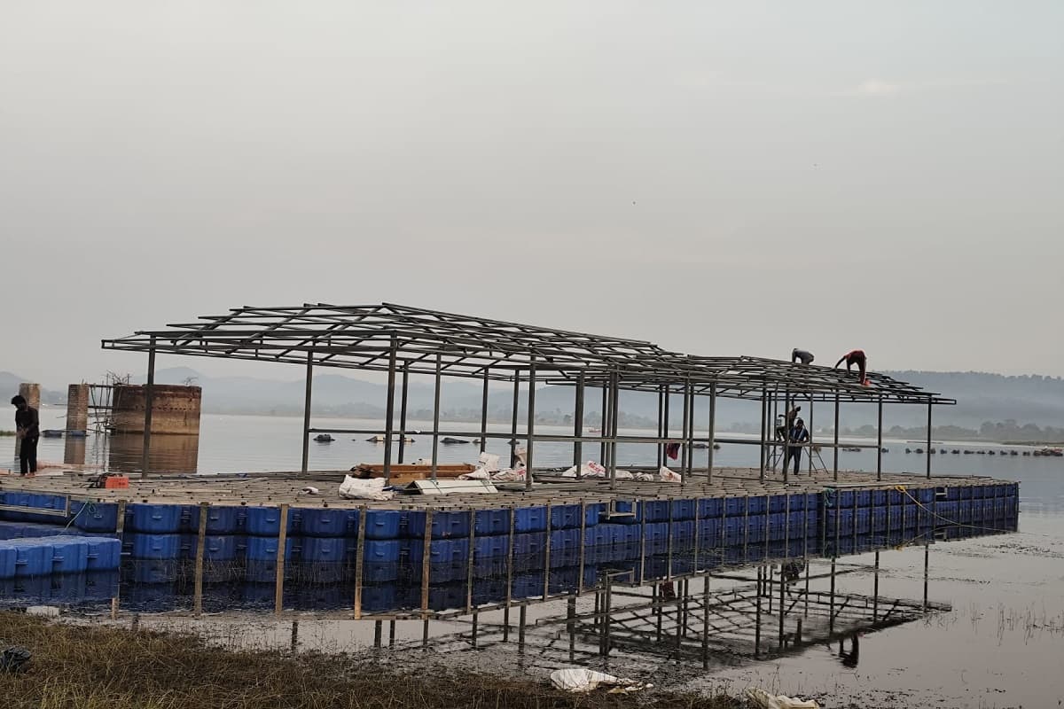 पतरातू डैम में जल्द शुरू होगा झारखंड का दूसरा फ्लोटिंग रेस्टोरेंट, मई अंत तक निर्माण पूरा होने की उम्मीद