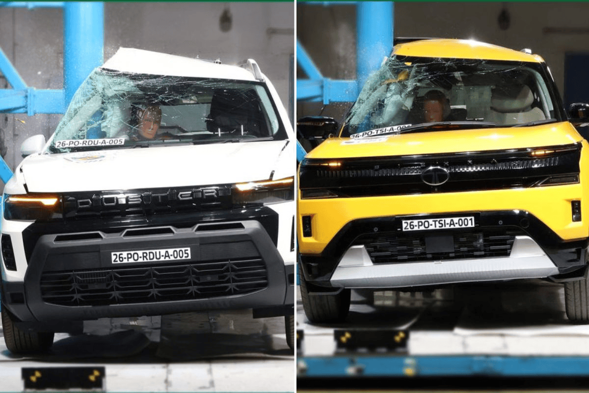 Renault Duster Vs Tata Sierra Safety Ratings