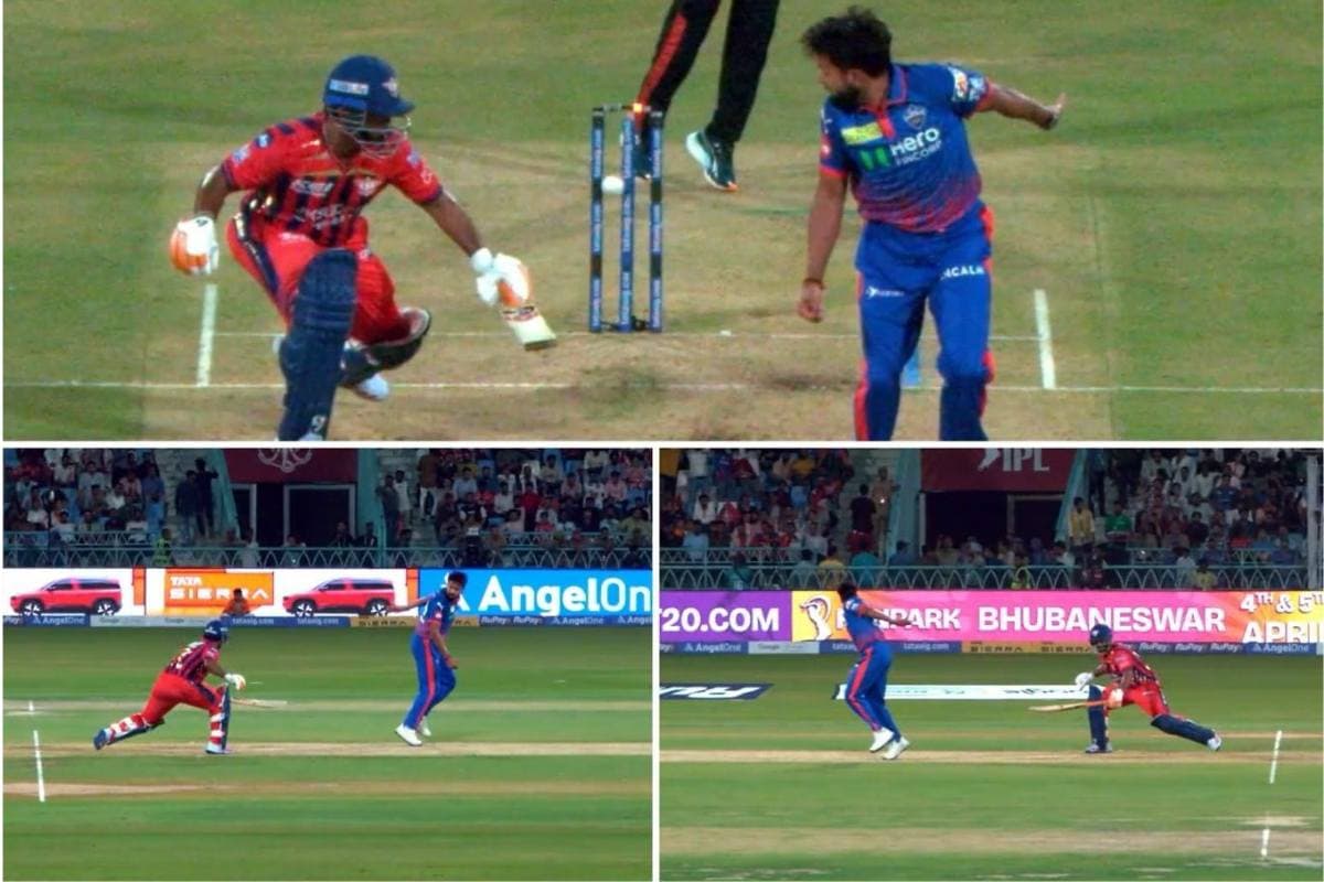 LSG vs DC: ऋषभ पंत के साथ हुआ धोखा, बिना गलती के लौटना पड़ा पवेलियन