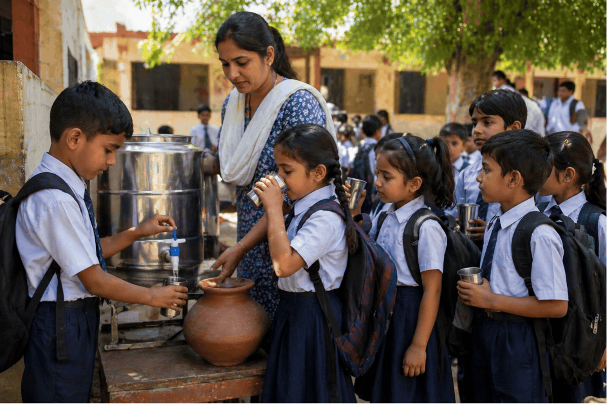 सरायकेला-खरसावां: भीषण गर्मी को देखते हुए शिक्षा विभाग का निर्देश, स्कूलों में लगेगा वाटर बेल