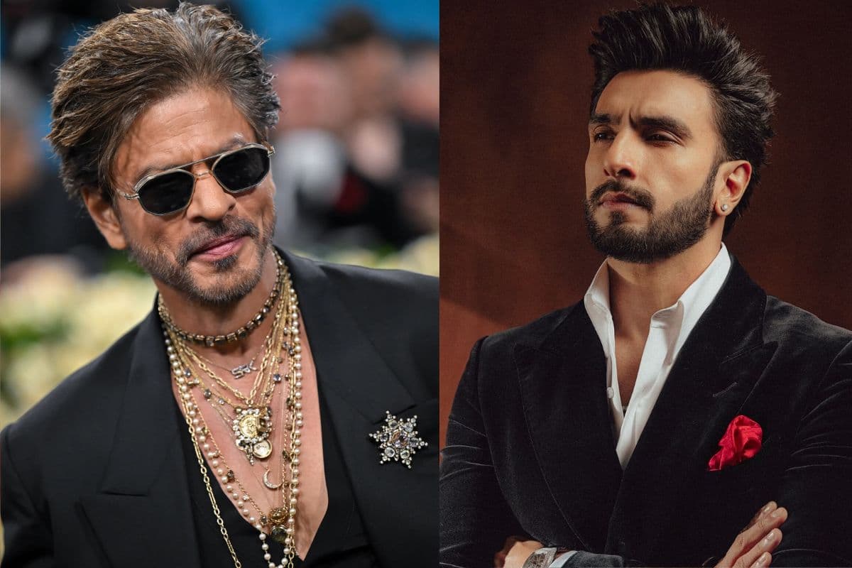 अनंत अंबानी की पार्टी में शाहरुख ने सहलाया रणवीर सिंह का गाल, वीडियो हुआ वायरल