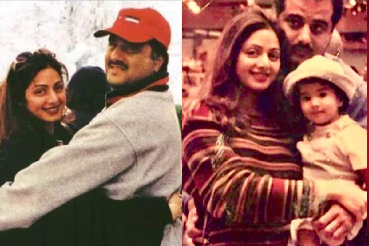 बोनी कपूर का इमोशनल पोस्ट, एक साल की जाह्नवी संग श्रीदेवी की प्यारी झलक की शेयर