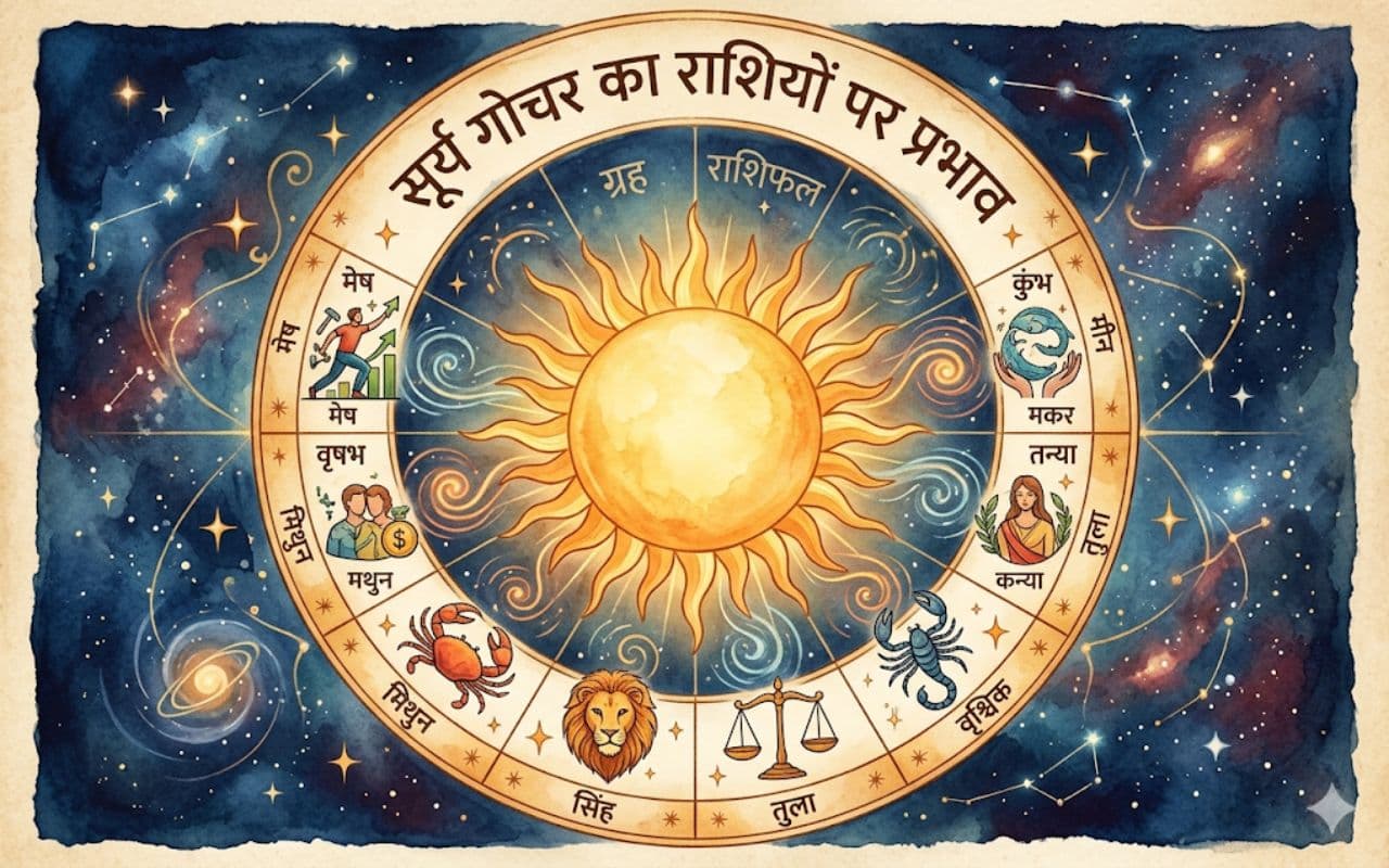 सूर्य का राशि परिवर्तन: किसे मिलेगा प्रमोशन, किसे झेलनी पड़ेगी चुनौती? जानें 12 राशियों का हाल