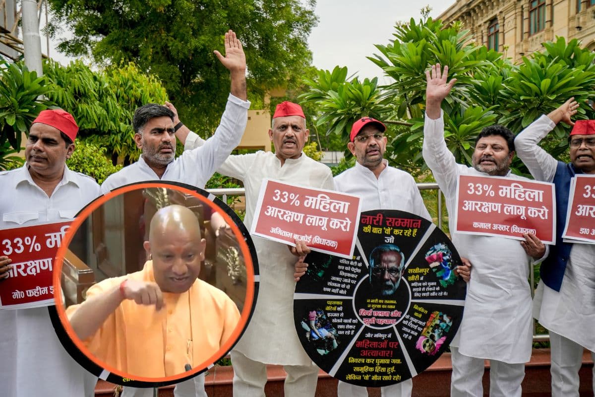 यूपी विधानसभा में बोले सीएम योगी- सपा के व्यवहार को देखकर तो गिरगिट भी शर्मिंदा हो जाए