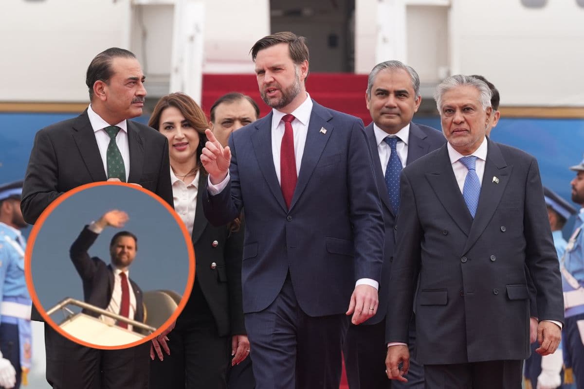 Video : अब क्या होगा आगे? मुस्कुराते हुए पाकिस्तान से रवाना हुए अमेरिकी उपराष्ट्रपति जेडी वेंस