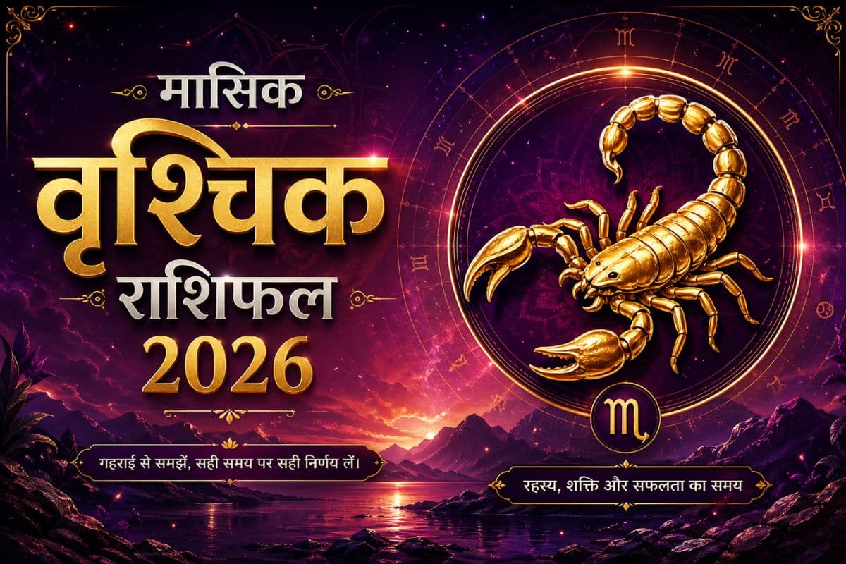 वृश्चिक मासिक राशिफल: नौकरी में किसी भी तरह की लापरवाही भारी पड़ सकती है