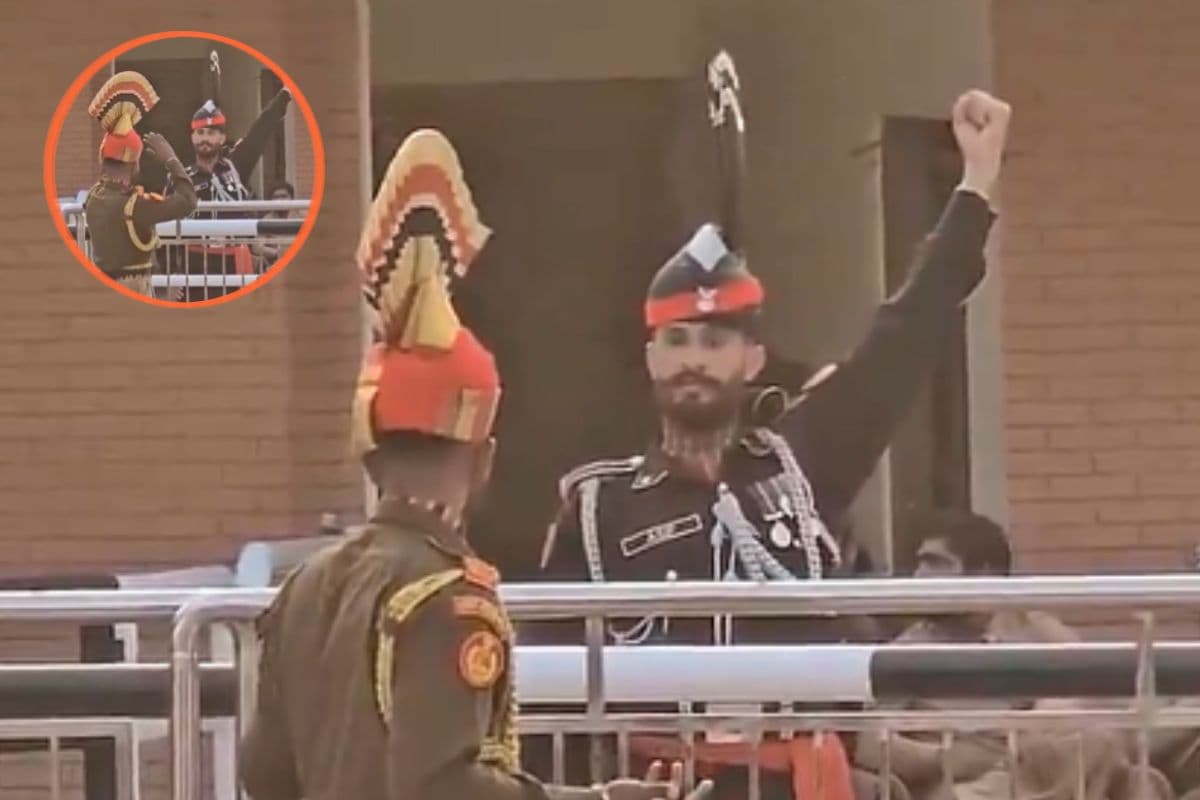 Viral Video : वाघा-अटारी बॉर्डर पर उछल रहा था पाक रेंजर, BSF जवान ने कुछ ऐसे चिढ़ाया