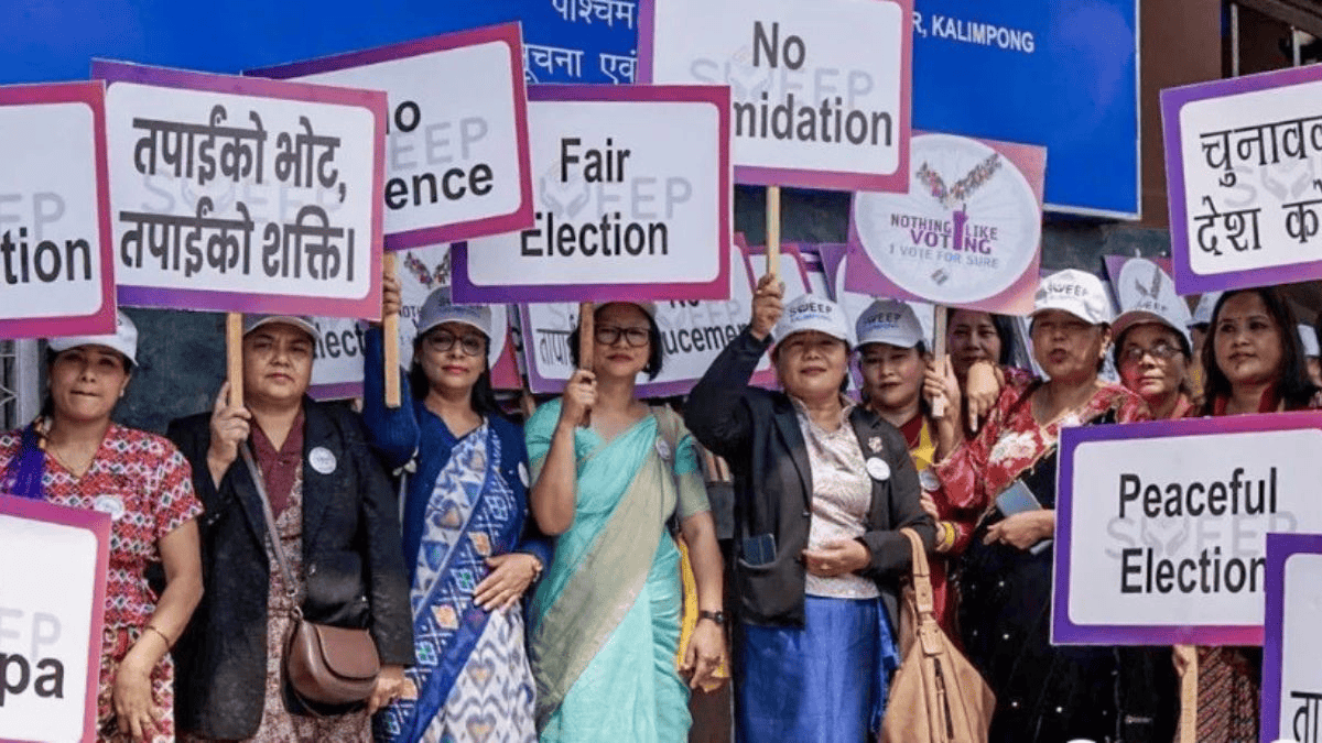 बंगाल की नयी छवि, बिना हिंसा के हुए रिकार्ड मतदान, सच साबित हुआ ज्ञानेश कुमार का दावा