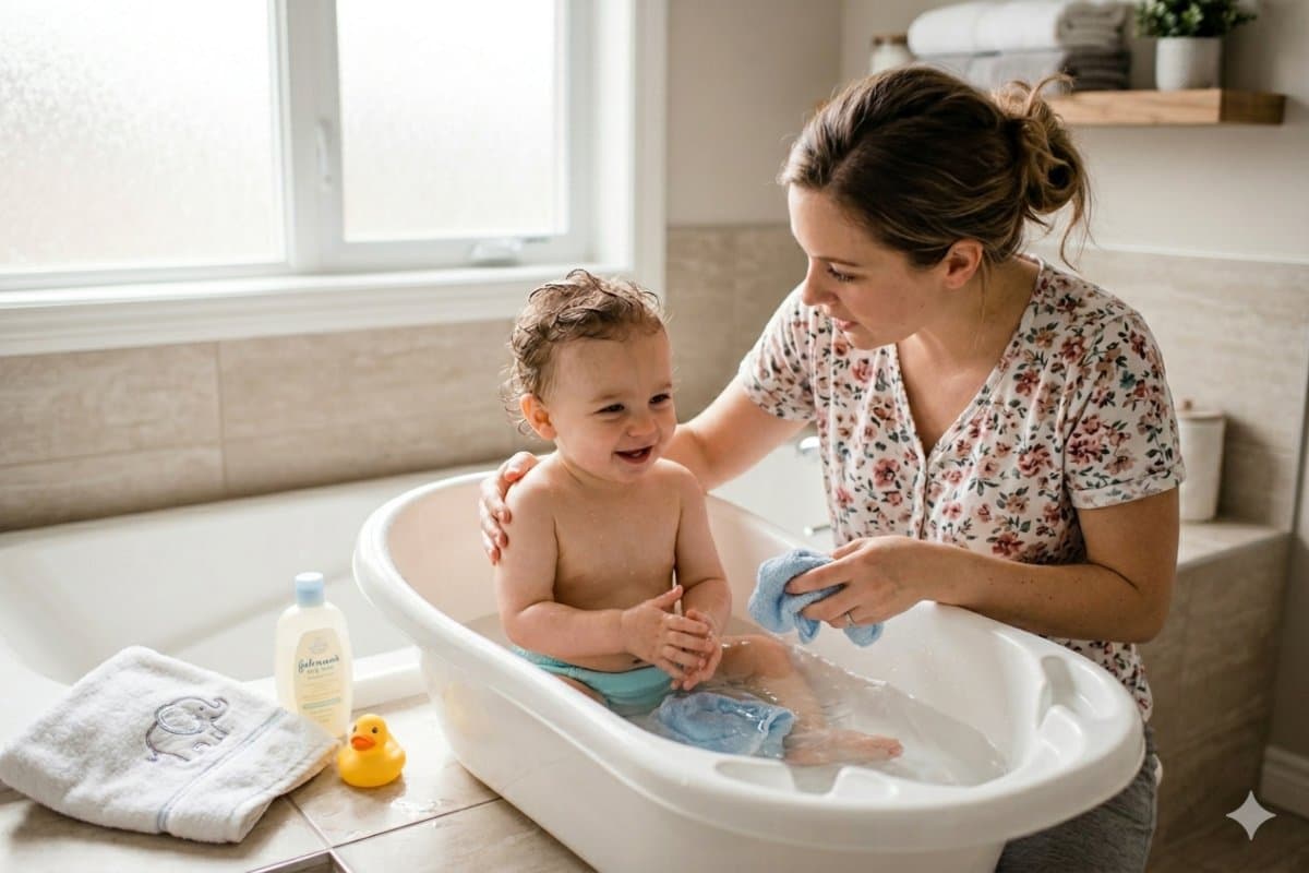 बच्चे को नहलाते समय ये लापरवाही पड़ सकती है महंगी, जान लें वरना पड़ेगा पछताना