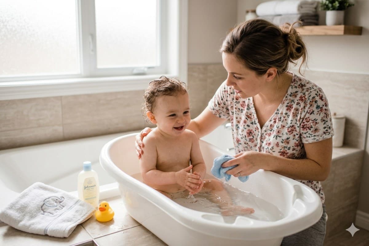 बच्चे को नहलाते समय ये लापरवाही पड़ सकती है महंगी, जान लें वरना पड़ेगा पछताना