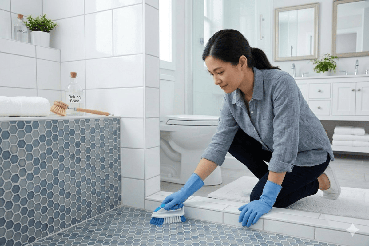 बाथरूम की टाइल्स पर जमी गंदगी और दागों से हैं परेशान? इन आसान उपायों से वापस लाएं नई जैसी चमक