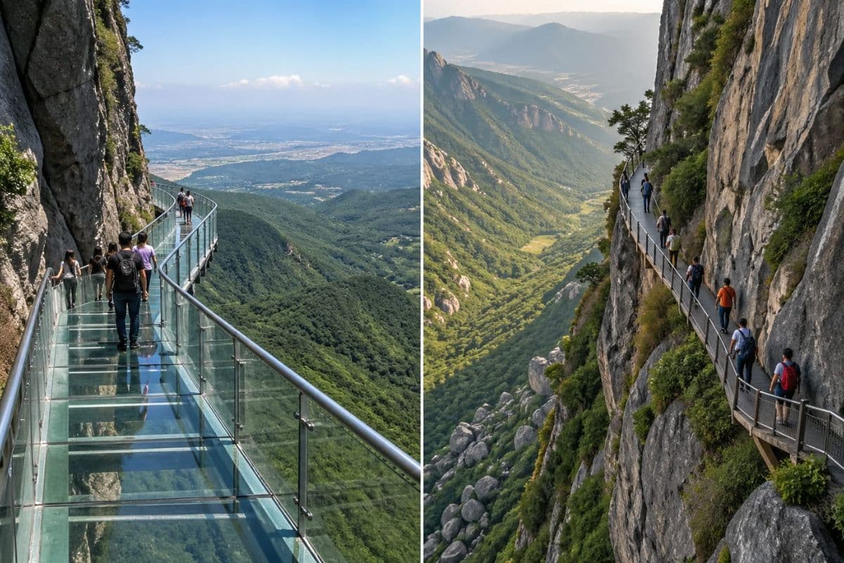 ग्लास ब्रिज के बाद राजगीर में अब हवा में चलने का रोमांच, ‘क्लिफ वॉक’ से बढ़ेगा थ्रिल, बिहार बनेगा नया एडवेंचर हब